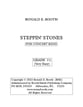 STEPPIN' STONES Concert Band sheet music cover